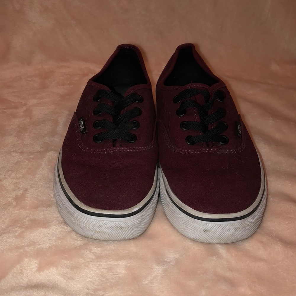 Maroon Vans